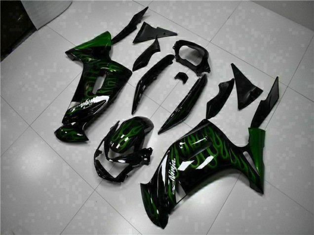 Verde Llama Carenado Moto Kawasaki EX650 06-08 Verde Llama Carenado Moto Kawasaki EX650 06-08