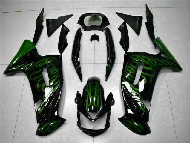 Verde Llama Carenado Moto Kawasaki EX650 06-08 Verde Llama Carenado Moto Kawasaki EX650 06-08