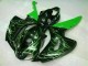 Verde Llama Negro Carenado Moto Honda CBR 1000 RR 06-07 Verde Llama Negro Carenado Moto Honda CBR 1000 RR 06-07