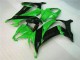 Verde Negro ABS Moto Plástico Kawasaki ZX10R 11-15 Verde Negro ABS Moto Plástico Kawasaki ZX10R 11-15