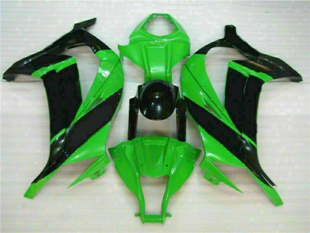Verde Negro ABS Moto Plástico Kawasaki ZX10R 11-15 Verde Negro ABS Moto Plástico Kawasaki ZX10R 11-15