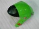 Verde Negro ABS Moto Plástico Kawasaki ZX6R 09-12 Verde Negro ABS Moto Plástico Kawasaki ZX6R 09-12