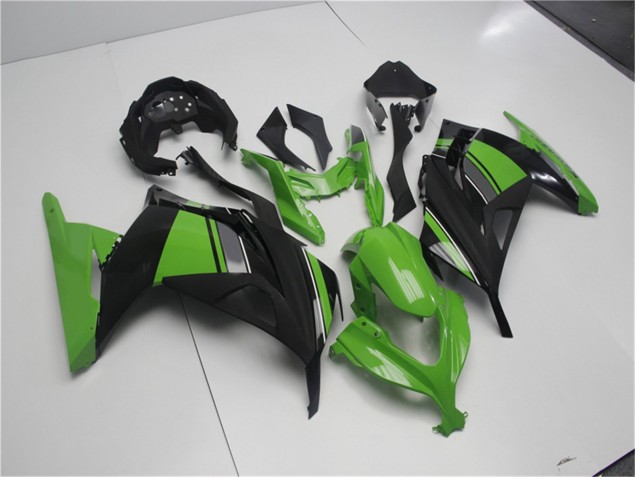 Verde Negro ABS Moto Plásticos Kawasaki EX300 13-16 Verde Negro ABS Moto Plásticos Kawasaki EX300 13-16