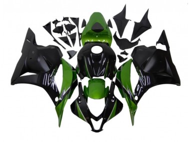 Verde Negro Carenado Moto Honda CBR 600 RR 09-12