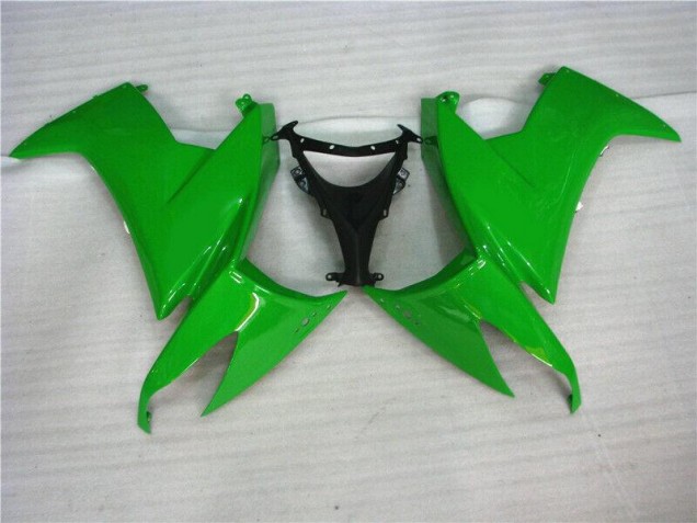 Verde Negro Carenado Moto Kawasaki ZX10R 08-10 Verde Negro Carenado Moto Kawasaki ZX10R 08-10