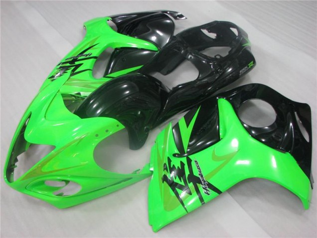 Verde Negro Carenado Moto Suzuki GSXR 1300 Hayabusa 08-19