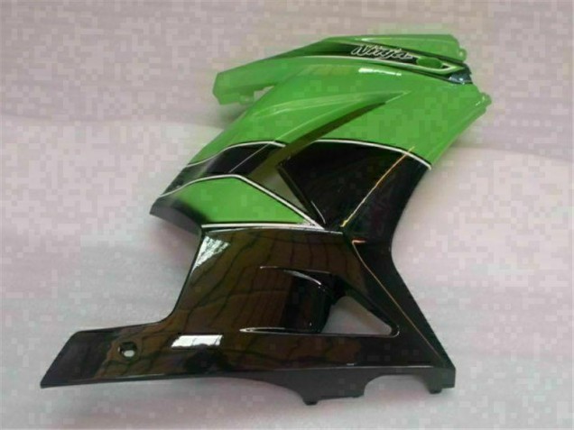 Verde Negro Carrocería Motocicletas Kawasaki EX250 08-12 Verde Negro Carrocería Motocicletas Kawasaki EX250 08-12