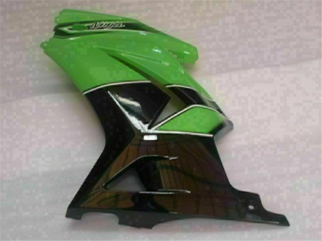 Verde Negro Carrocería Motocicletas Kawasaki EX250 08-12 Verde Negro Carrocería Motocicletas Kawasaki EX250 08-12