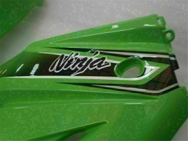Verde Negro Carrocería Motocicletas Kawasaki EX250 08-12 Verde Negro Carrocería Motocicletas Kawasaki EX250 08-12