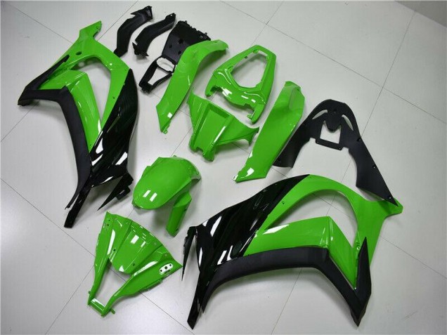 Verde Negro Carrocería Motocicletas Kawasaki ZX10R 11-15 Verde Negro Carrocería Motocicletas Kawasaki ZX10R 11-15