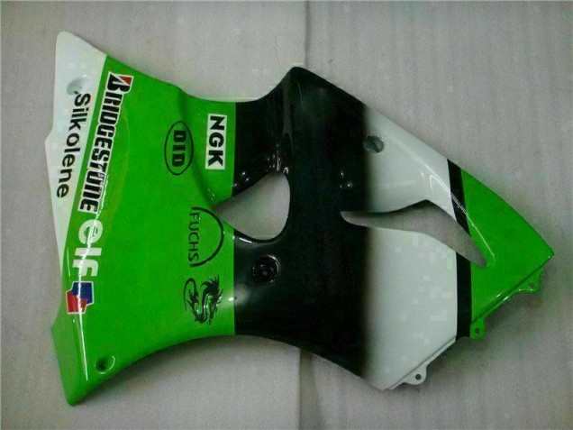 Verde Negro Inyección Kits Carenado Moto Kawasaki ZX6R 00-02 Verde Negro Inyección Kits Carenado Moto Kawasaki ZX6R 00-02
