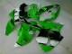 Verde Negro Inyección Kits Carenado Moto Kawasaki ZX6R 00-02 Verde Negro Inyección Kits Carenado Moto Kawasaki ZX6R 00-02