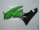 Verde Negro Kit Carenado ABS Completo Kawasaki ZX6R 09-12 Verde Negro Kit Carenado ABS Completo Kawasaki ZX6R 09-12