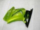 Verde Negro Moto Plástico Kawasaki EX250 08-12 Verde Negro Moto Plástico Kawasaki EX250 08-12