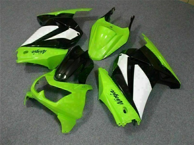 Verde Negro Ninja ABS Kits Carenado Moto Kawasaki EX250 08-12 Verde Negro Ninja ABS Kits Carenado Moto Kawasaki EX250 08-12