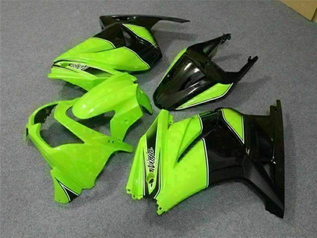 Verde Negro Ninja Carenado & Plástico Moto Kawasaki EX250 08-12