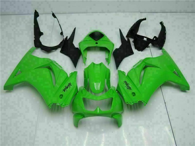 Verde Negro Ninja Kits Carenado Moto Kawasaki EX250 08-12 Verde Negro Ninja Kits Carenado Moto Kawasaki EX250 08-12