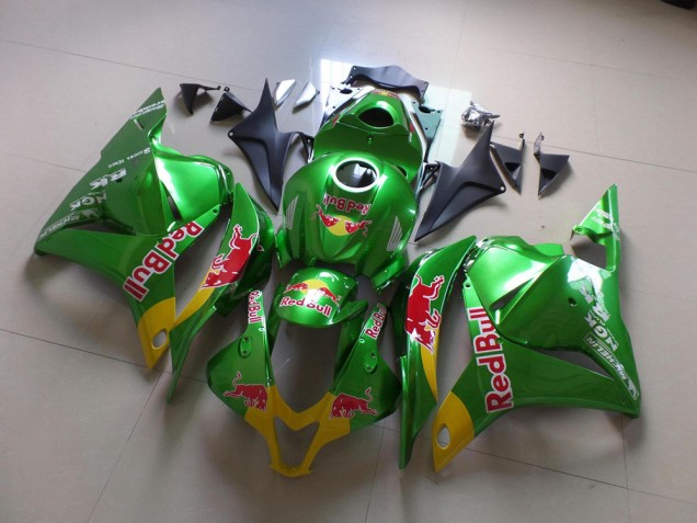 Verde Red Bull Carenado Moto Honda CBR 600 RR 09-12 Verde Red Bull Carenado Moto Honda CBR 600 RR 09-12